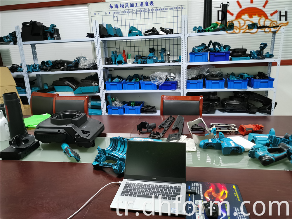 Two shot plastic injection molding